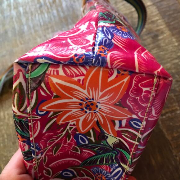 Consuela Merlot Downtown Crossbody Purse Handbag Bag Rose Floral Rosita Texas - Picture 12 of 12